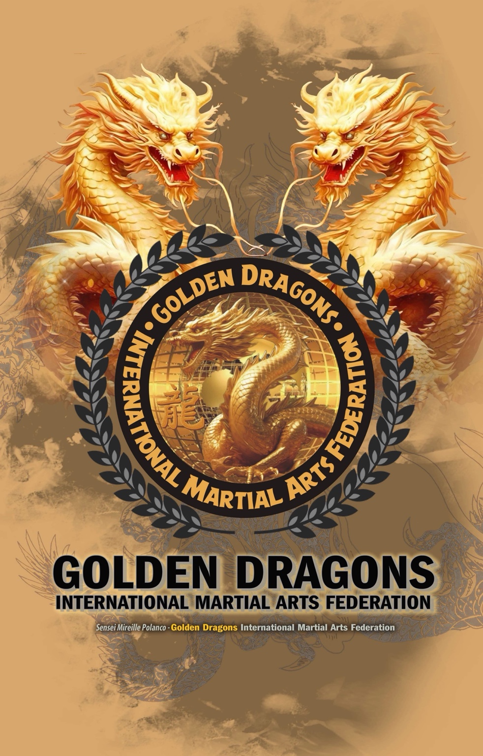 Official Golden Dragons International Martial Arts Federation cover