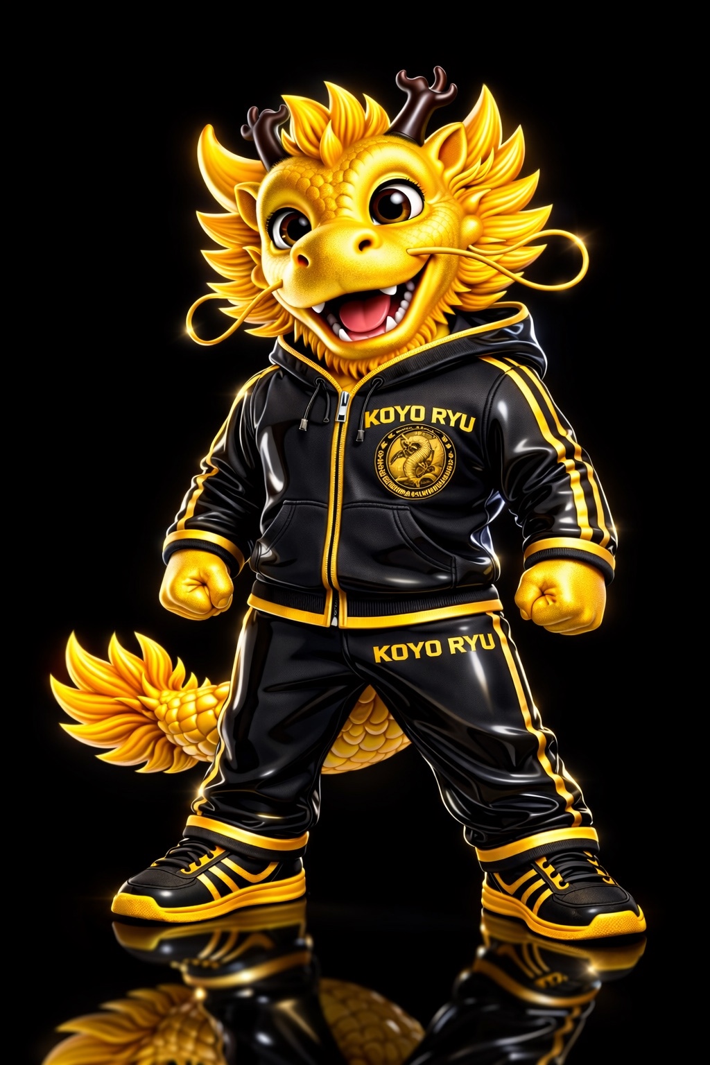 Koyo Ryu, official mascot of the Kids Dojo